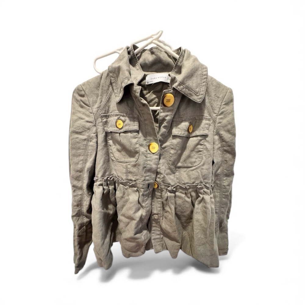 Zara Military style jacket.